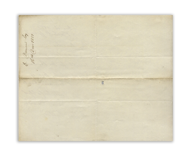 Emma Darwin, Wife of Charles Darwin, Autograph Letter Signed